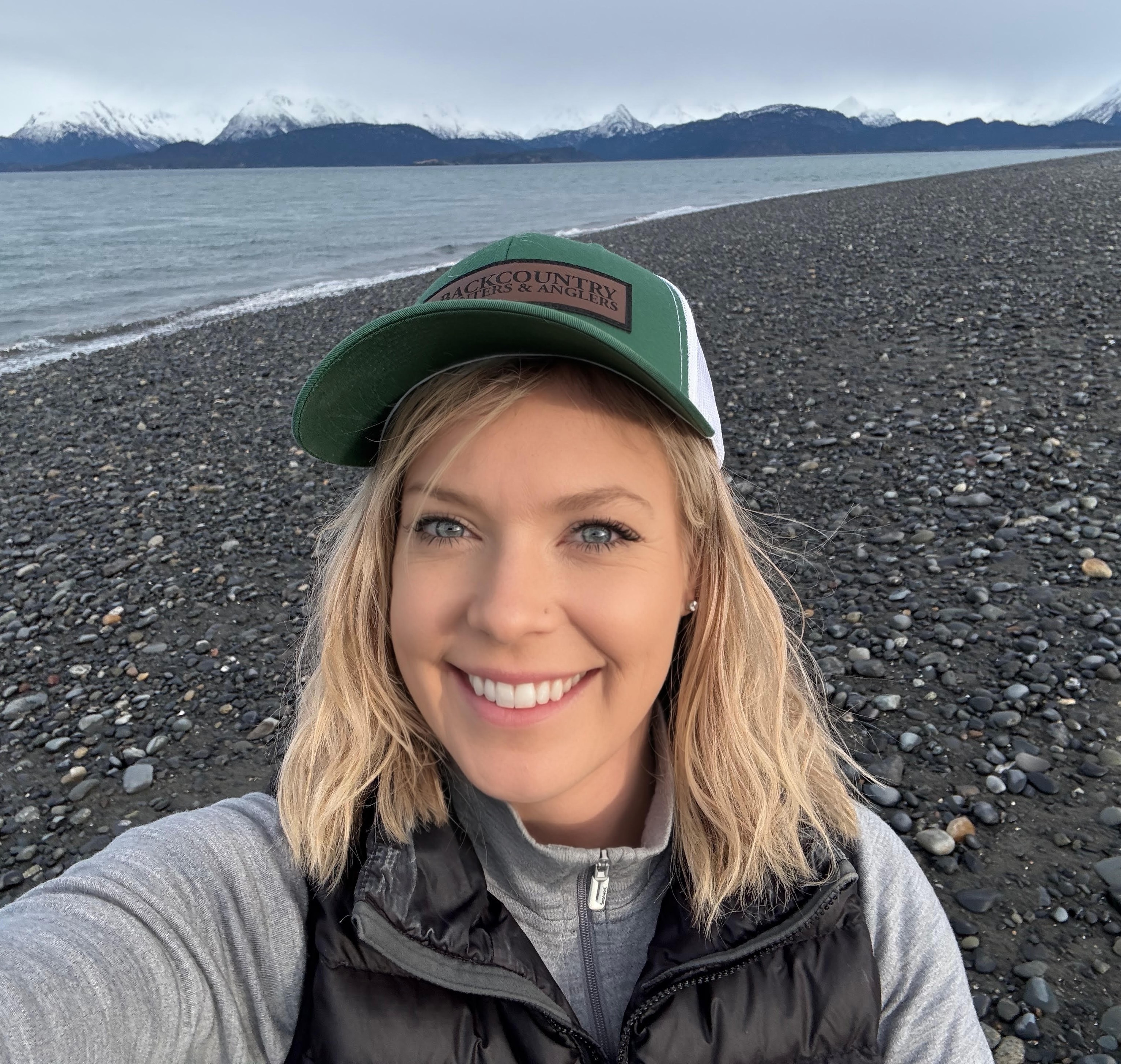 Cassie Fishing on the Kenai Peninsula